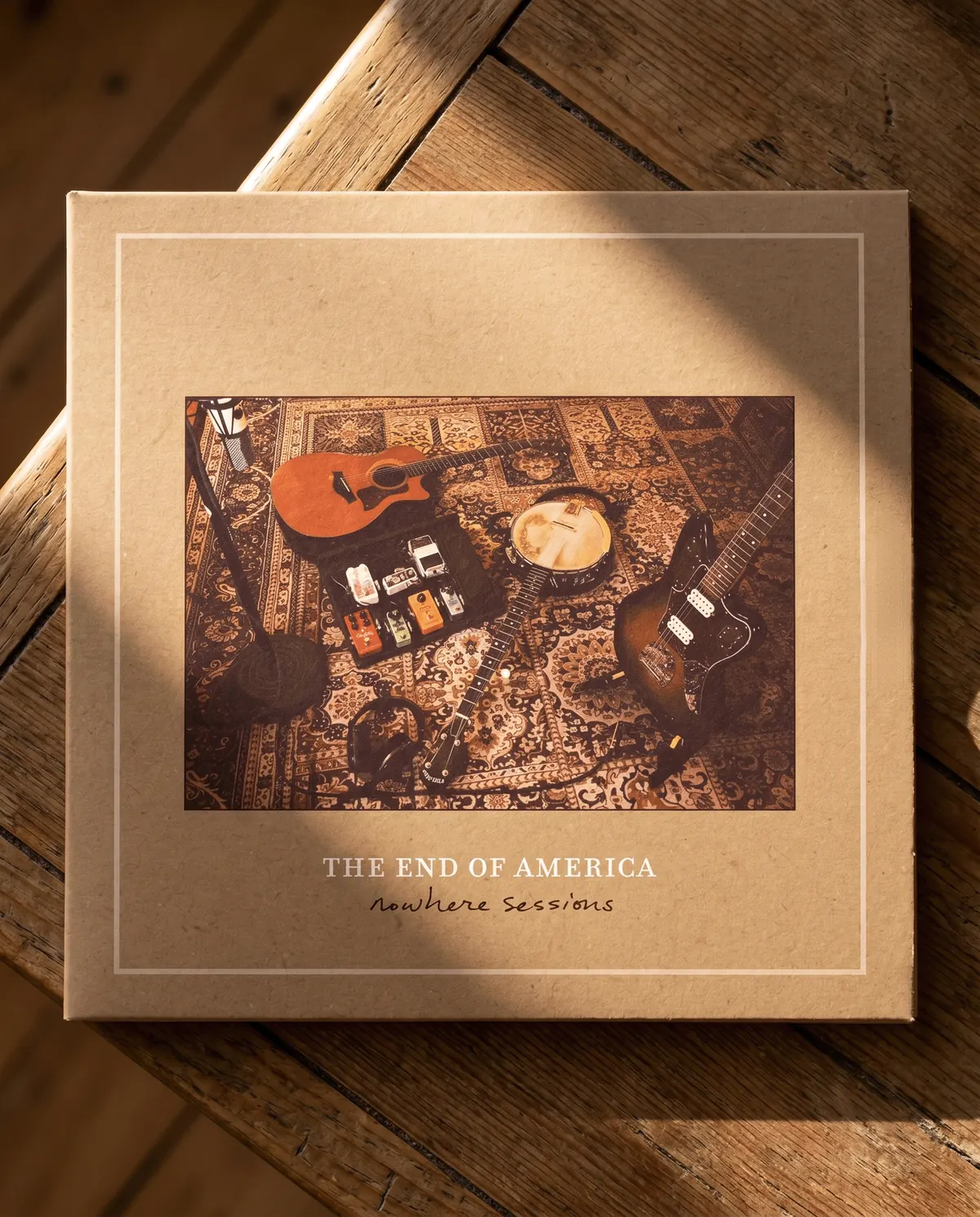Signed &lsquo;Nowhere Sessions&rsquo; acoustic CD by The End of America